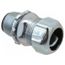 3/8" Straight Steel Insulated Liquid Tight High Temperature Connector, 5331-HT