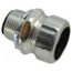 1" Straight Steel Insulated Liquid Tight High Temperature Connector, 5334-HT