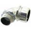 1" 90-Degree Malleable Iron Insulated Liquid Tight High Temperature Elbow Connector, 5354HT