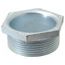 2-1/2" Non Insulated Malleable Iron Chase Nipple for Rigid/IMC Conduit, 848-TB