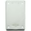 1 Gang Device Box Cover, Sheet Steel, Blank, DSS100-TB