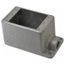 1/2" Deep 1 Gang Cast Device Box, Gray Iron Zinc Plated, Dead End, FD1-TB