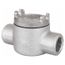 1/2" Ductile Iron GUAC Hazardous Location Conduit Outlet Box w/ Aluminum Cover, 6.8 Cubic Inch, GUAC14-TB
