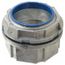 2-1/2" Zinc Hub Connector w/ Insulating Throat, BUNA-N Sealing Ring for Rigid/IMC Conduit, H250-TB