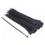 14.2" Long, Black, Nylon, Standard Cable Ties (Pack of 100), L-14-120-0-C