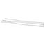14.2" Long, Natural, Nylon, Standard Cable Ties (Pack of 100), L-14-120MH-9-C