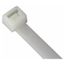 18" Long, Natural, Nylon, Standard Cable Ties (Pack of 50), L-18-120-9-L
