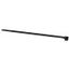 8" Long, Black, Nylon, Standard Cable Ties (Pack of 100), L-8-120-0-C