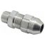 1/2" MPT Aluminum Tray/Cord Fitting, 0.250" to 0.400", TCF050-40AL