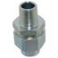 1/2" UNY Electro Galvanized Steel Male Union, 3 Piece for Hazardous/Non Hazardous Locations, UNY-105-TB