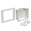 Recessed Entertainment Box (reb), Includes Low Profile Frame (White)