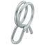 3/8" Double Wire Clamp for Clear Tubing (Pack of 25)