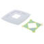 Small Wall Plate for Small Footprint Thermostats