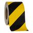 6" x 60' Anti-Slip Vinyl Floor & Aisle Grit Tape (Black & Yellow), AGT660BY