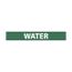 Pipe Marker with Water Legend and No Graphic, B1276G