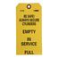 Caution Unrippable Vinyl Accident Prevention Tag (100-Pack), CT499