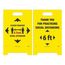 19" High Accident Prevention A-Frame Floor Sign, FS43