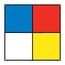15" x 15" Hazardous Materials Systems Plastic Chemical & Hazardous Material Sign, HMS15R