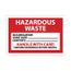 4" x 6" Hazardous Waste Accumulation Start Date Vinyl Hazardous Material Label (25-Pack), HW19