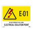 3" High Electrical & Energy Source Label (10-Pack), ISL3401