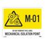 3" High Electrical & Energy Source Label (10-Pack), ISL3406