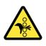 4" High Vinyl Safety Label, ISO445AP