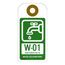 4" High Blank Unrippable Vinyl Energy Isolation Tag (10-Pack), IST4203