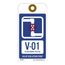 6" High Blank Unrippable Vinyl Energy Isolation Tag, IST6305