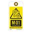 6" High Blank Unrippable Vinyl Energy Isolation Tag, IST6306