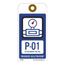 6" High Blank Unrippable Vinyl Energy Isolation Tag, IST6307
