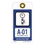 6" High Blank Unrippable Vinyl Energy Isolation Tag, IST6310