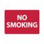 10" High No Smoking Aluminum Sign, M759AB