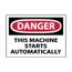 3" High Vinyl Accident Prevention Label, MSCD87AP