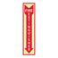 18" x 4" Fire Extinguisher Pressure-Sensitive Vinyl Glow-In-The-Dark Sign, MSCGL23P