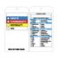3" High Notice Laminated Vinyl Accident Prevention Tag, OLPT24