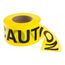 3" x 1,000' Polyethylene Caution Barricade Tape (Yellow), PT1-2ML