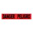 3" x 1,000' Polyethylene Danger/Peligro Bilingual Barricade Tape (Red), PT54-2ML