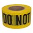 3" x 1,000' Polyethylene Caution Do Not Enter Barricade Tape (Yellow), PT9