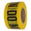 3" x 1,000' Polyethylene Caution Do Not Enter Barricade Tape (Yellow), PT9