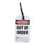 3" High Danger Unrippable Vinyl Accident Prevention Tag, RPT25