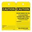 3" High Danger Unrippable Vinyl Accident Prevention Tag, RPT28