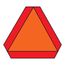14" x 16" Wide x 14 Vinyl Slow Moving Vehicle Emblem Construction Roadway Sign, SMV1
