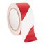 2" x 108' Striped Vinyl Hazardous Area Safety Marking Tape (Red & White), T20336