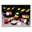 2" x 108' Striped Vinyl Floor & Aisle Safety Marking Tape (Magenta & Yellow), T20736