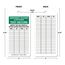 6-1/4" High Blank Synthetic Paper Inspection Tag, TAR702