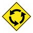30" High Diamond Aluminum Traffic Control Sign, TM247K