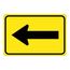 30" High Diamond Aluminum Traffic Control Sign, TM249K