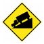 30" High Diamond Aluminum Traffic Control Sign, TM256K