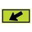 12" High Aluminum Traffic Control Sign, TM607DG