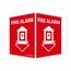 Fire Alarm Acrylic Fire Sign, VS3R